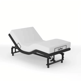Adjustable Queen Bed Frame with Remote and USB Charging Station, Electric Bed Base, Zero Gravity, Head and Foot Incline, Easy Assembly