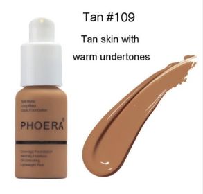Explosive Press Type Oil Control Natural Color Matte Concealer Foundation Cream (Option: 109)