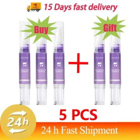 Magical Teeth Whitening Pen Effectively Removes Dental Plaque Coffee Stains Smoke Stains Freshens Breath Teeth Whitening Care (Color: 5pcs)