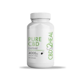Pure CBD Isolate Capsules (CBD2HEAL) (Dosages: 4000mg)